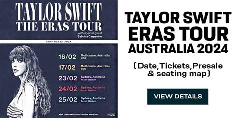 taylor swift tickets sydney australia